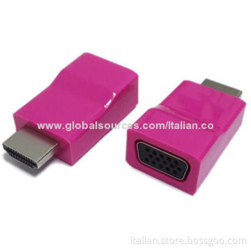 HDMI to VGA adapter, HDMI input VGA output